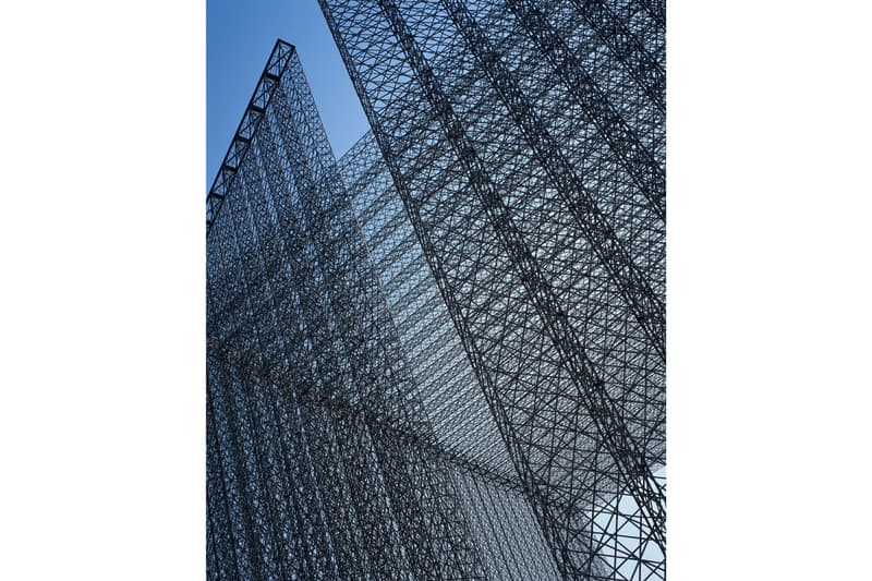 Asif Khan Studio Expo Entry Portals Expo 2020 Dubai Public Realm Works Ultra-lightweight carbon fibre Structure Mashrabiya