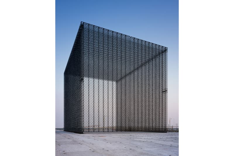 Asif Khan Studio Expo Entry Portals Expo 2020 Dubai Public Realm Works Ultra-lightweight carbon fibre Structure Mashrabiya