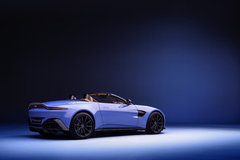 Aston Martin Vantage Roadster Unveiled First Look Mercedes-AMG Sourced V8 Engine Fastest Convertible Folding Roof in the World Sub-7 Seconds Drop Top British Automotive Manufacturer Supercar Sports Car News Announcement