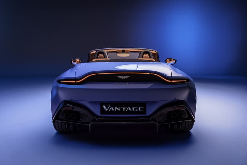 Aston Martin Vantage Roadster Unveiled First Look Mercedes-AMG Sourced V8 Engine Fastest Convertible Folding Roof in the World Sub-7 Seconds Drop Top British Automotive Manufacturer Supercar Sports Car News Announcement