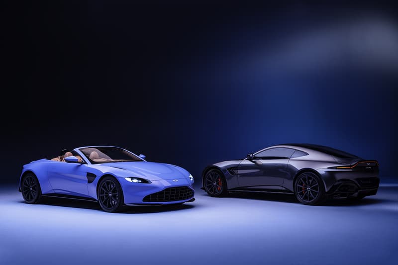 Aston Martin Vantage Roadster Unveiled First Look Mercedes-AMG Sourced V8 Engine Fastest Convertible Folding Roof in the World Sub-7 Seconds Drop Top British Automotive Manufacturer Supercar Sports Car News Announcement