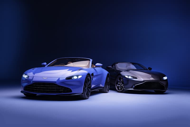 Aston Martin Vantage Roadster Unveiled First Look Mercedes-AMG Sourced V8 Engine Fastest Convertible Folding Roof in the World Sub-7 Seconds Drop Top British Automotive Manufacturer Supercar Sports Car News Announcement