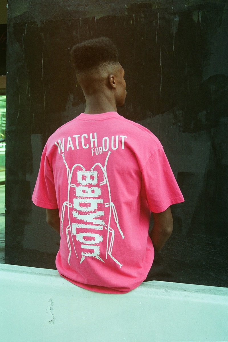Babylon LA Spring 2020 Lookbook shot by Ethan Xavier Lopez Founders Lee Spielman Garrett Stevenson Streetwear Collections Seasonal Drop T-Shirts Prints Graphics Logos Embroidery Release Information