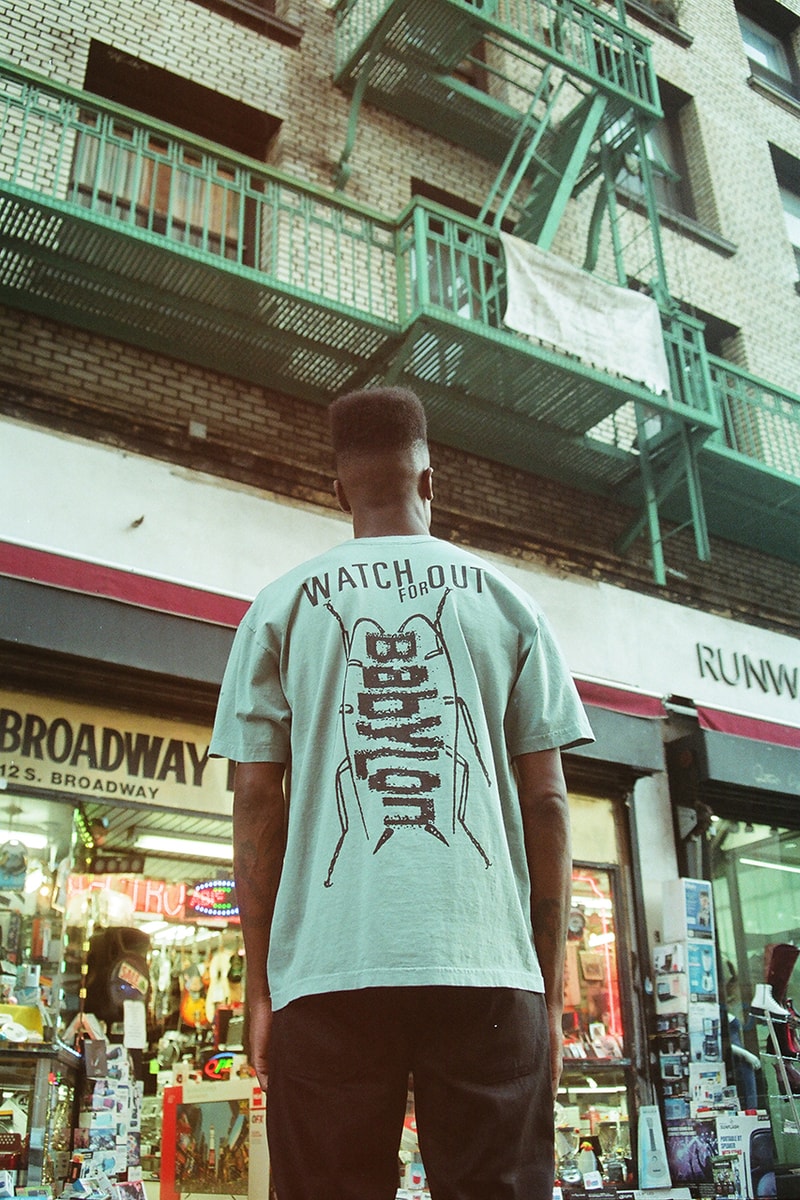 Babylon LA Spring 2020 Lookbook shot by Ethan Xavier Lopez Founders Lee Spielman Garrett Stevenson Streetwear Collections Seasonal Drop T-Shirts Prints Graphics Logos Embroidery Release Information