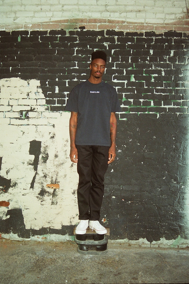 Babylon LA Spring 2020 Lookbook shot by Ethan Xavier Lopez Founders Lee Spielman Garrett Stevenson Streetwear Collections Seasonal Drop T-Shirts Prints Graphics Logos Embroidery Release Information
