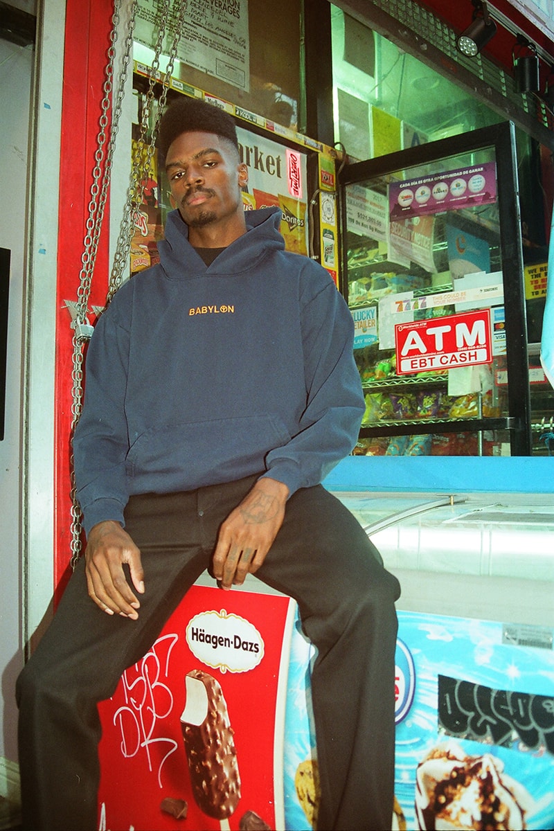 Babylon LA Spring 2020 Lookbook shot by Ethan Xavier Lopez Founders Lee Spielman Garrett Stevenson Streetwear Collections Seasonal Drop T-Shirts Prints Graphics Logos Embroidery Release Information
