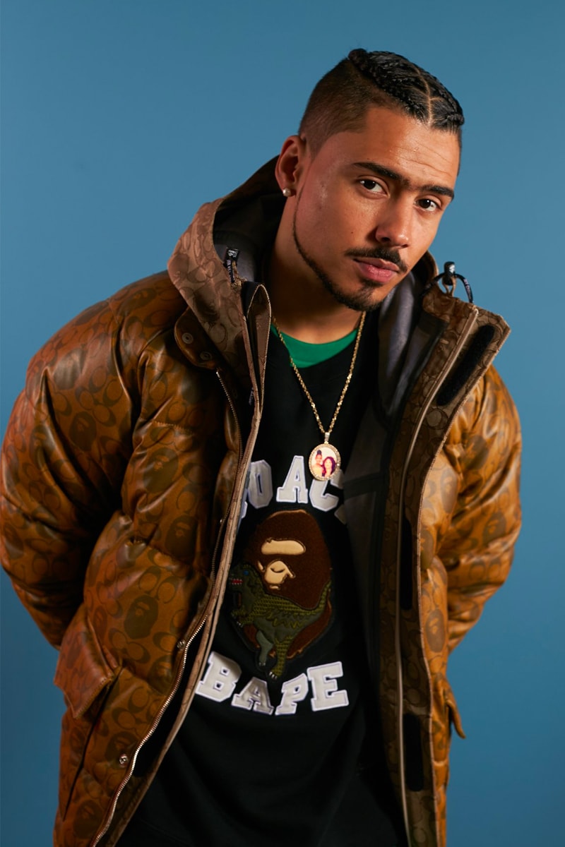 BAPE x Coach Sneak Peek Images Quincy Brown  Mitsuki Kimura Kōki 1st camo BAPE A Bathing Ape 