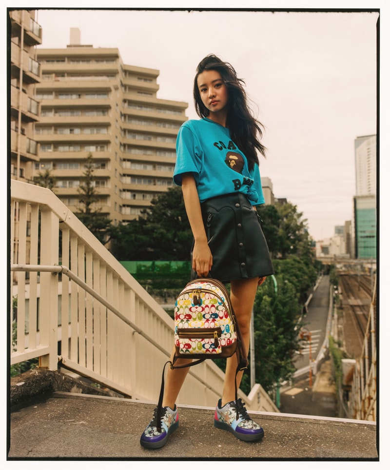 BAPE x Coach SS20 Full Collection and Lookbook Koki Quincy Brown Apehead Baby Milo Monogram