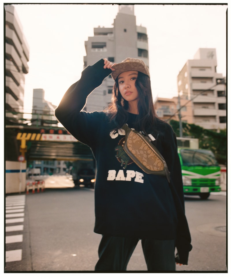 BAPE x Coach SS20 Full Collection and Lookbook Koki Quincy Brown Apehead Baby Milo Monogram