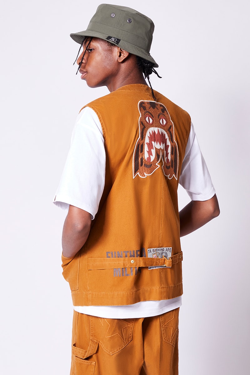 BAPE gold rush denim collection buy cop purchase workwear release information a bathing ape 29th feb mid march hong kong japan worldwide