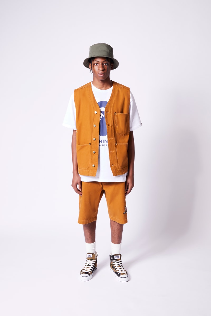 BAPE gold rush denim collection buy cop purchase workwear release information a bathing ape 29th feb mid march hong kong japan worldwide