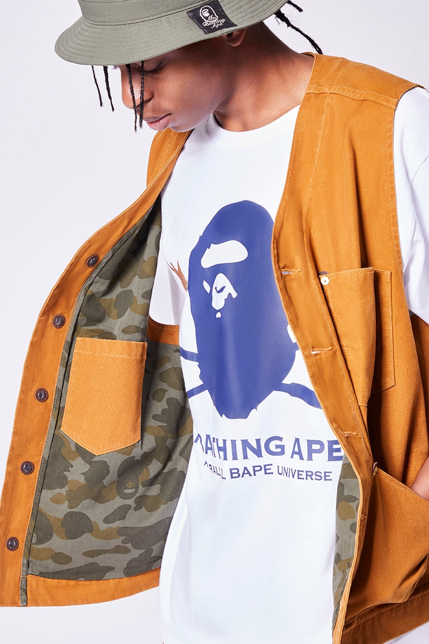 BAPE gold rush denim collection buy cop purchase workwear release information a bathing ape 29th feb mid march hong kong japan worldwide