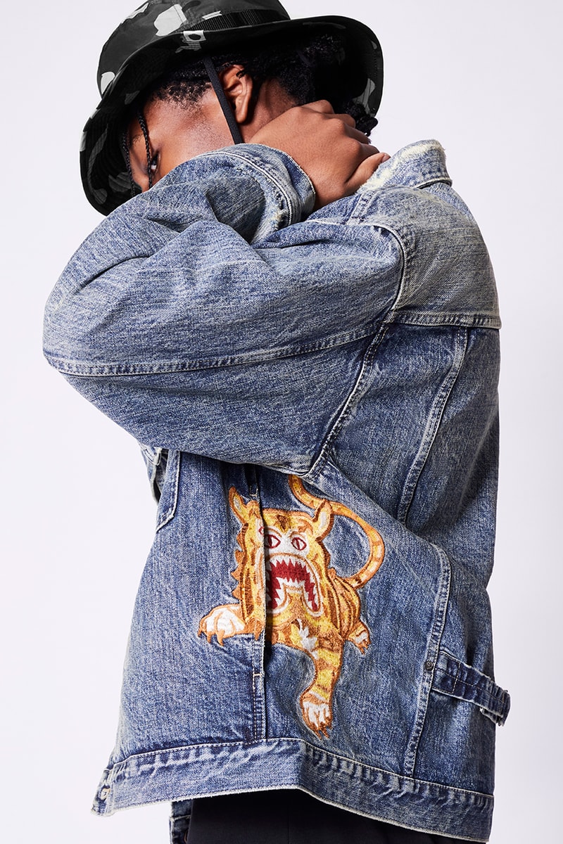 BAPE gold rush denim collection buy cop purchase workwear release information a bathing ape 29th feb mid march hong kong japan worldwide