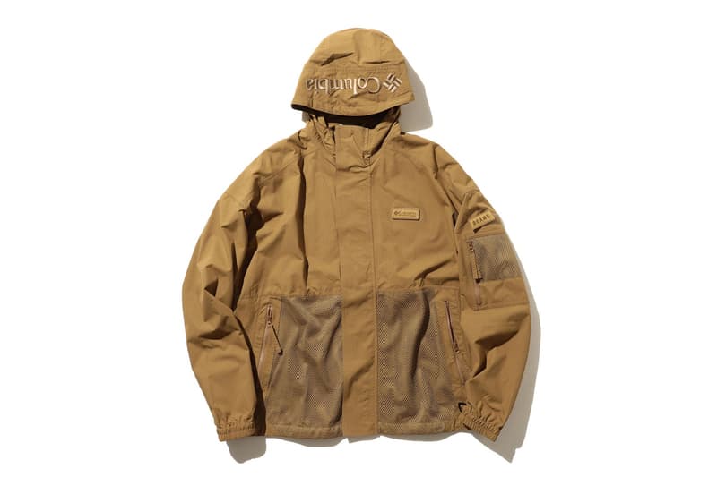 BEAMS Columbia Spring Summer 2020 Capsule collection 90s inspiration military mountaineering trekking trail outdoor menswear streetwear japanese designer jackets parkas shorts bags