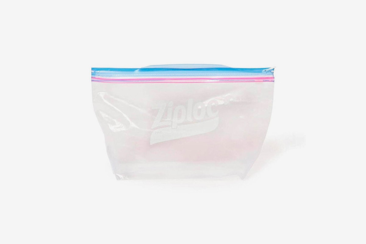 BEAMS Ziploc Bags Spring Summer 2020 Capsule collection couture collaboration accessories coin pouch shoulder bag passport holder manhattan portage transparent plastic T shirt menswear fruit of the loom ray keisuke kanda