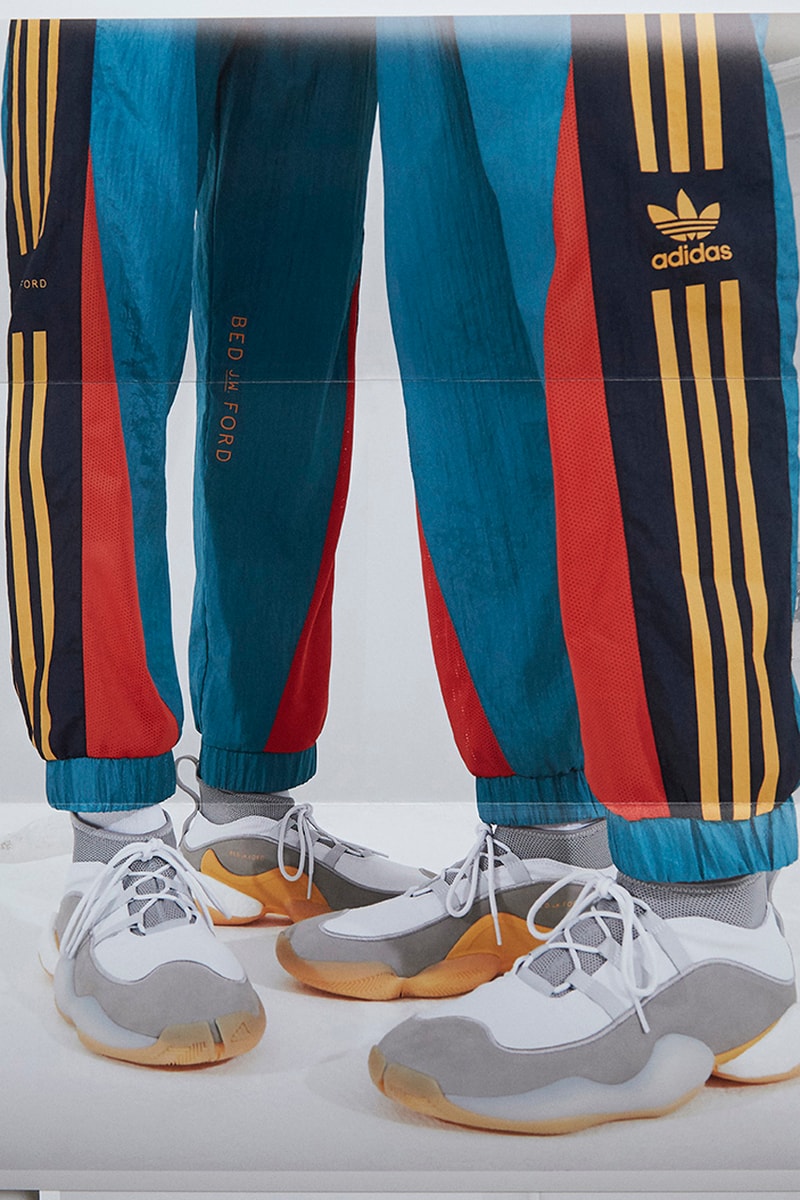 Bed J.W. Ford x adidas Originals Spring/Summer 2020 collaboration collection ss20 apparel supercourt sneakers japan release date info february 29