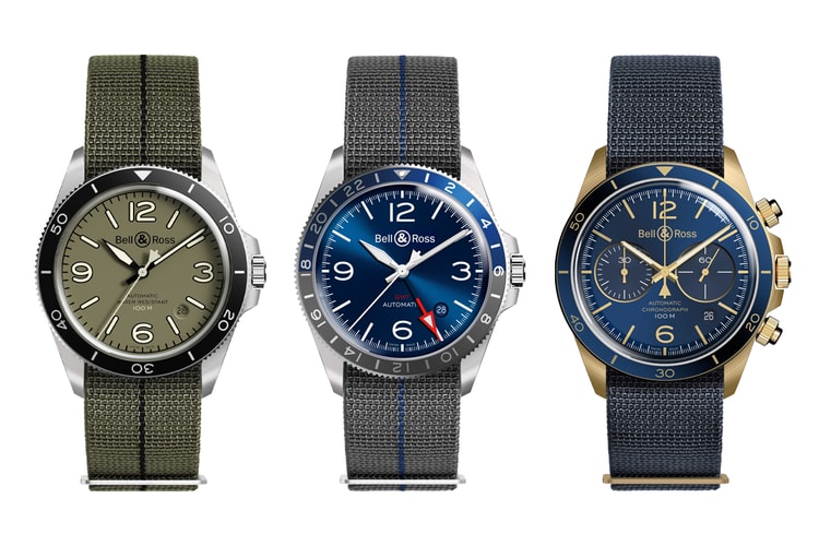 Bell & Ross Releases BR V2 Land, Air & Sea Trio