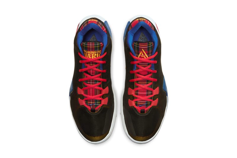 black and teal lebrons