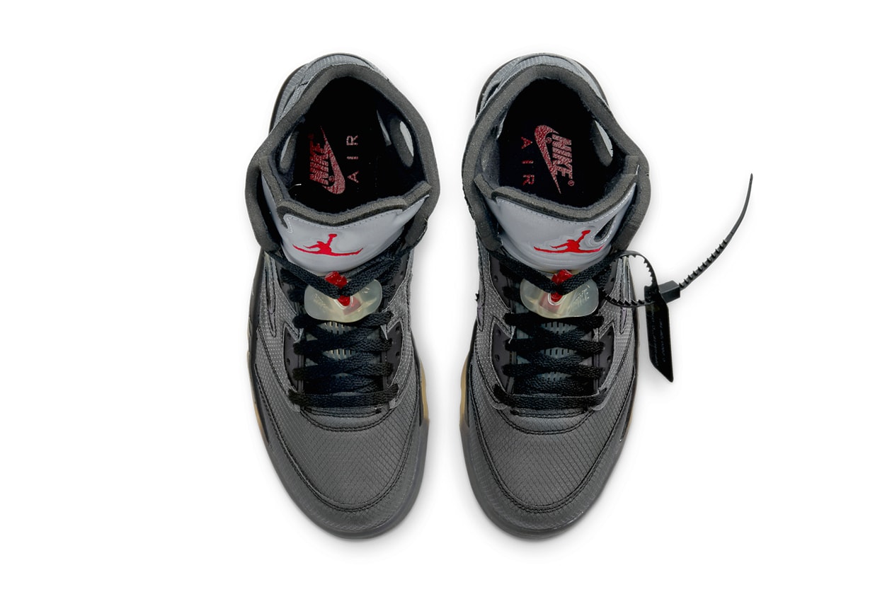 Up Close and Personal: Off-White x Air Jordan 5 - Sneaker Freaker