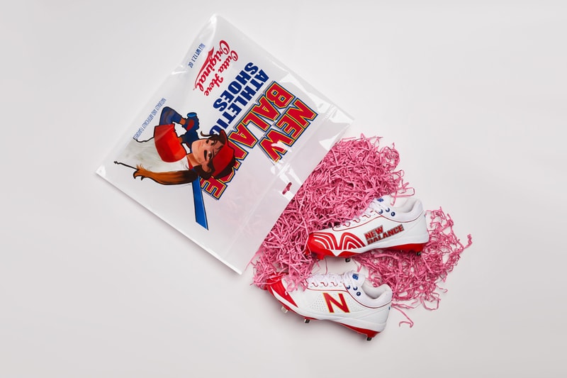 big league chew new balance baseball cleats national bubble gum day francisco lindor outta here original ground ball grape big rally blue raspberry swingin sour apple release date info photos price