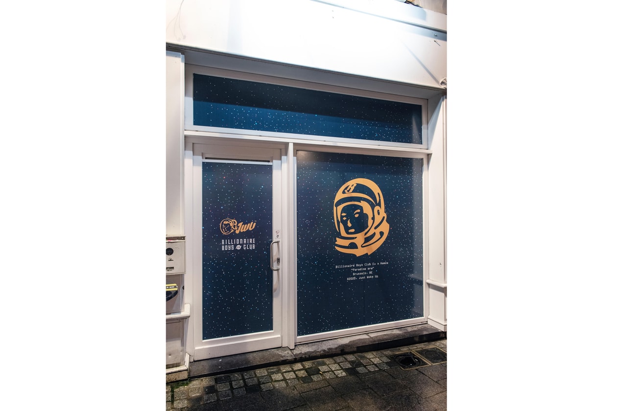 Hamza x Billionaire Boys Club EU Special Capsule release info belgian rapper music smets t-shirts hoodies pharrell williams sk8thing collaborations limited release japan