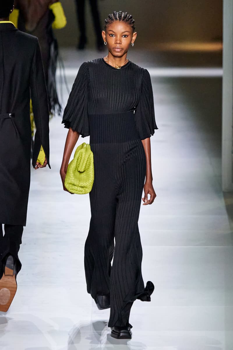 Bottega Veneta Fall/Winter 2020 Collection runway show presentation milan fashion week fw20 daniel lee intrecciato