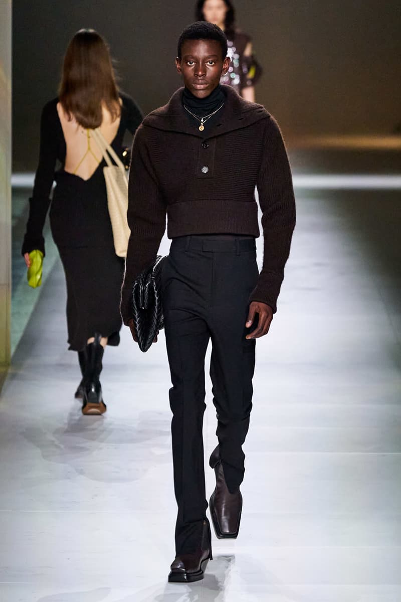 Bottega Veneta Fall/Winter 2020 Collection runway show presentation milan fashion week fw20 daniel lee intrecciato