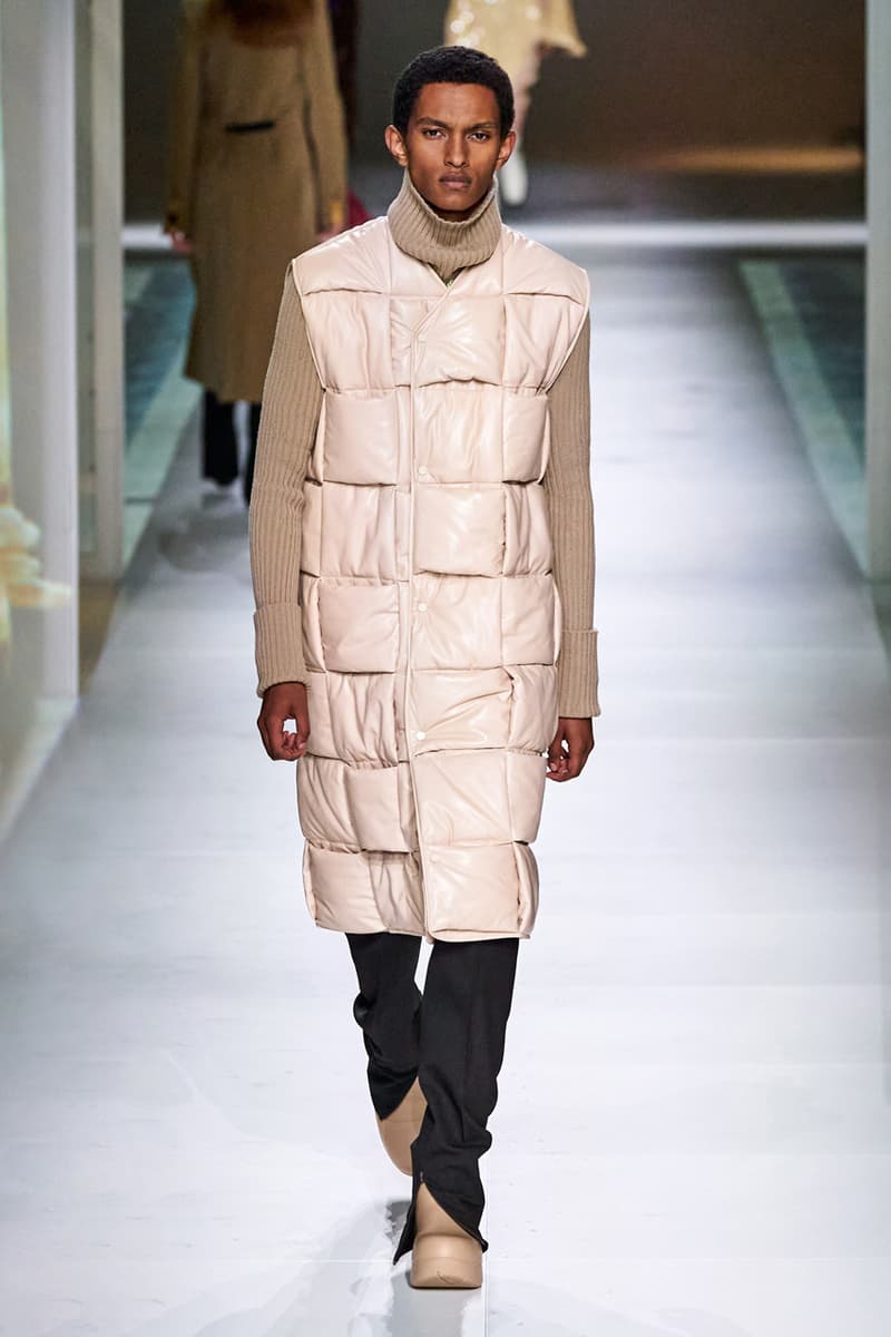 Bottega Veneta Fall/Winter 2020 Collection runway show presentation milan fashion week fw20 daniel lee intrecciato