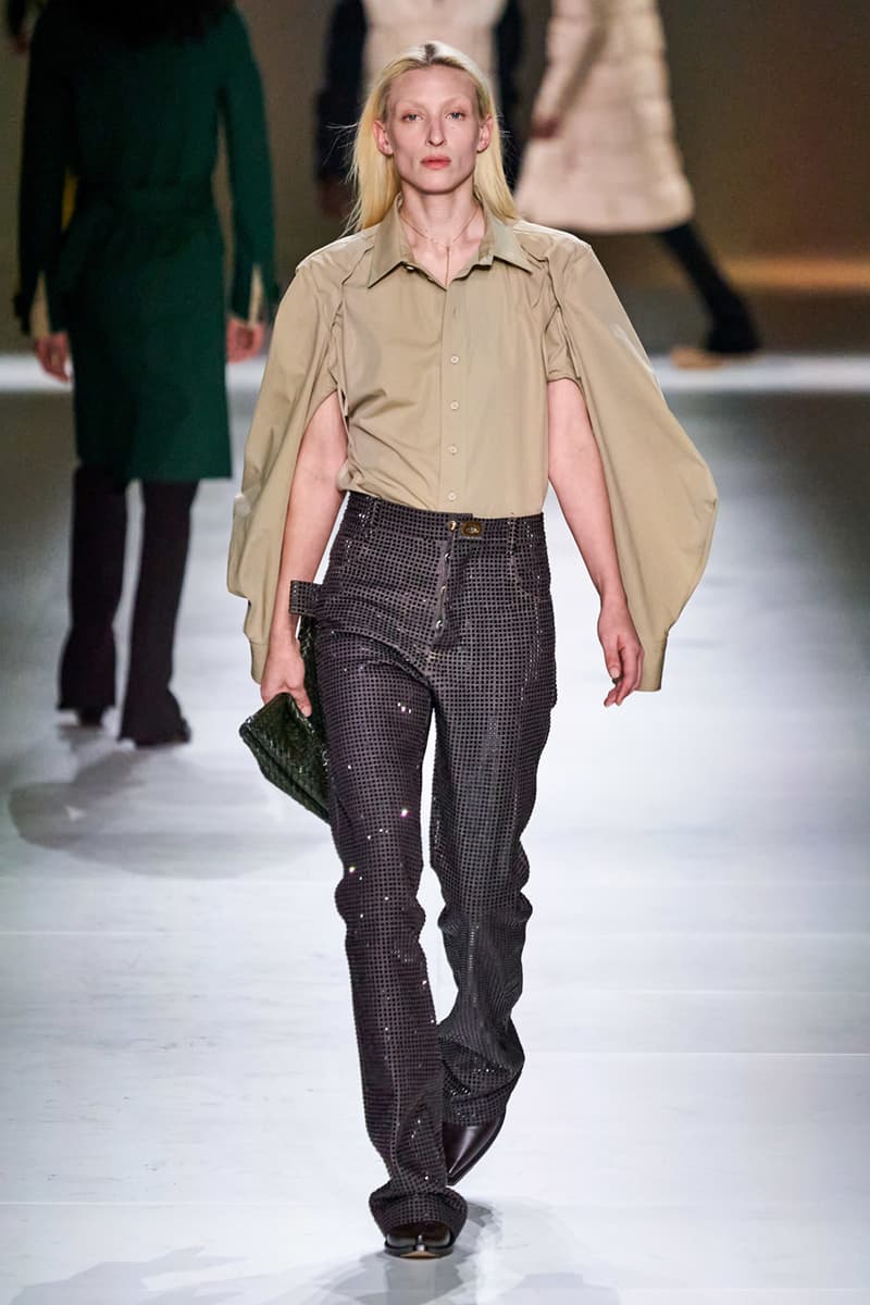 Bottega Veneta Fall/Winter 2020 Collection runway show presentation milan fashion week fw20 daniel lee intrecciato