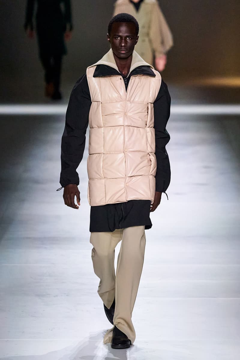 Bottega Veneta Fall/Winter 2020 Collection runway show presentation milan fashion week fw20 daniel lee intrecciato