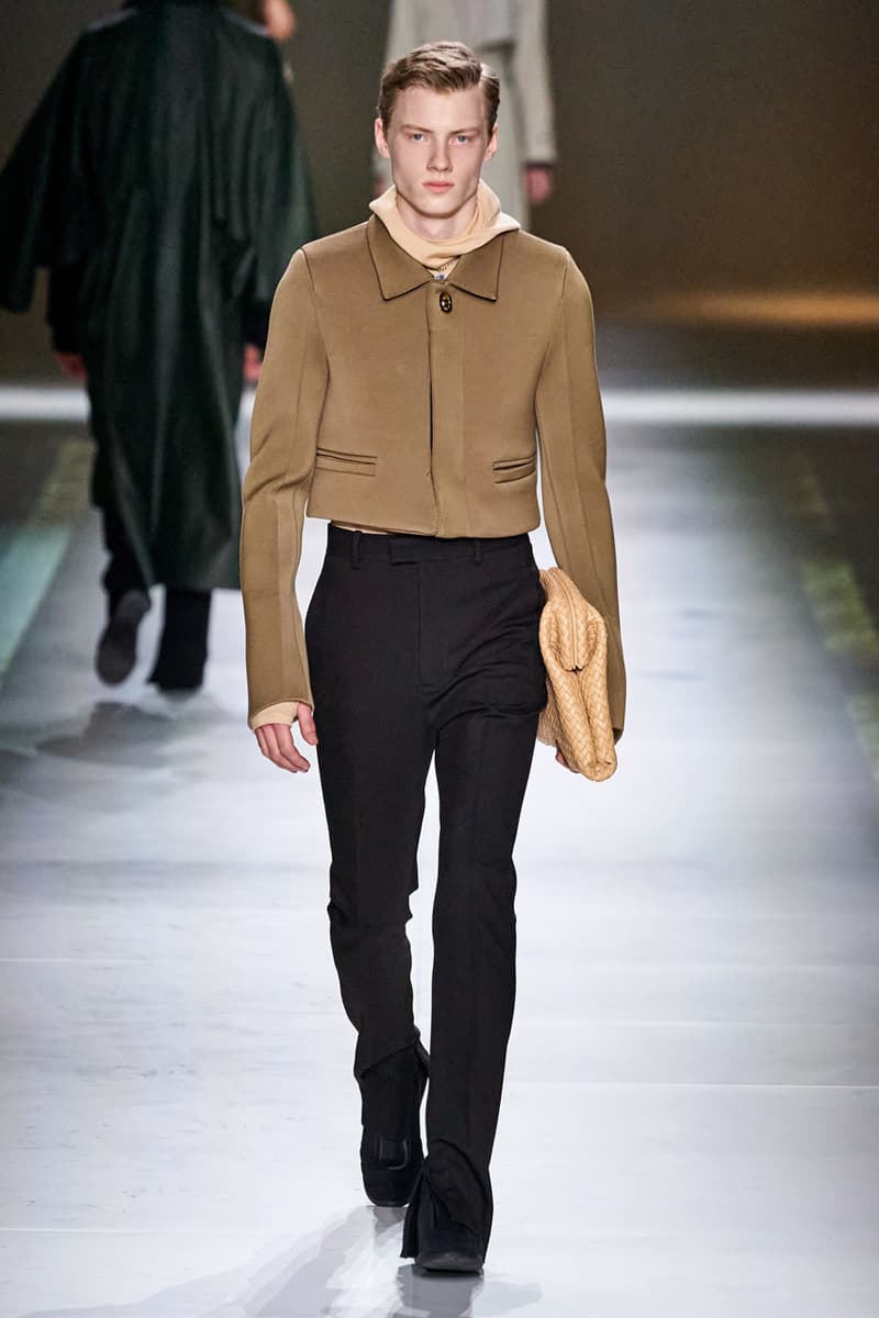 Bottega Veneta Fall/Winter 2020 Collection runway show presentation milan fashion week fw20 daniel lee intrecciato