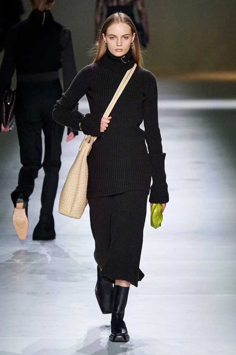 Bottega Veneta Fall/Winter 2020 Collection runway show presentation milan fashion week fw20 daniel lee intrecciato