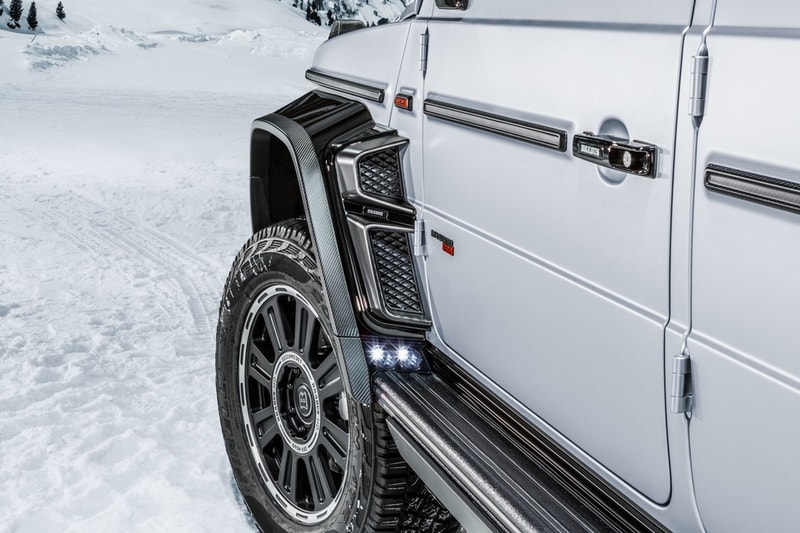 brabus custom modification 800 adventure xlp 4x4 four wheel drive suv pickup truck mercedes amg g63