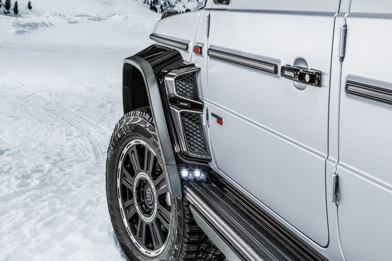 brabus custom modification 800 adventure xlp 4x4 four wheel drive suv pickup truck mercedes amg g63