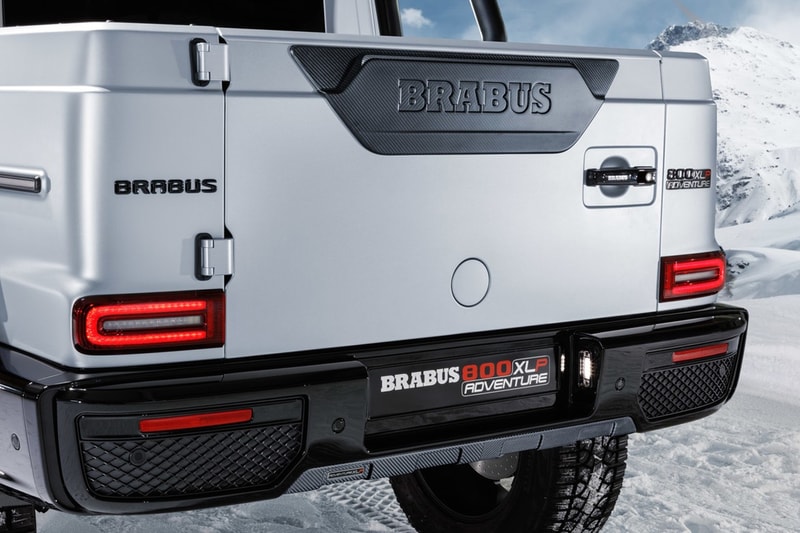 brabus custom modification 800 adventure xlp 4x4 four wheel drive suv pickup truck mercedes amg g63