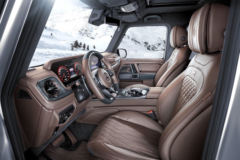 brabus custom modification 800 adventure xlp 4x4 four wheel drive suv pickup truck mercedes amg g63