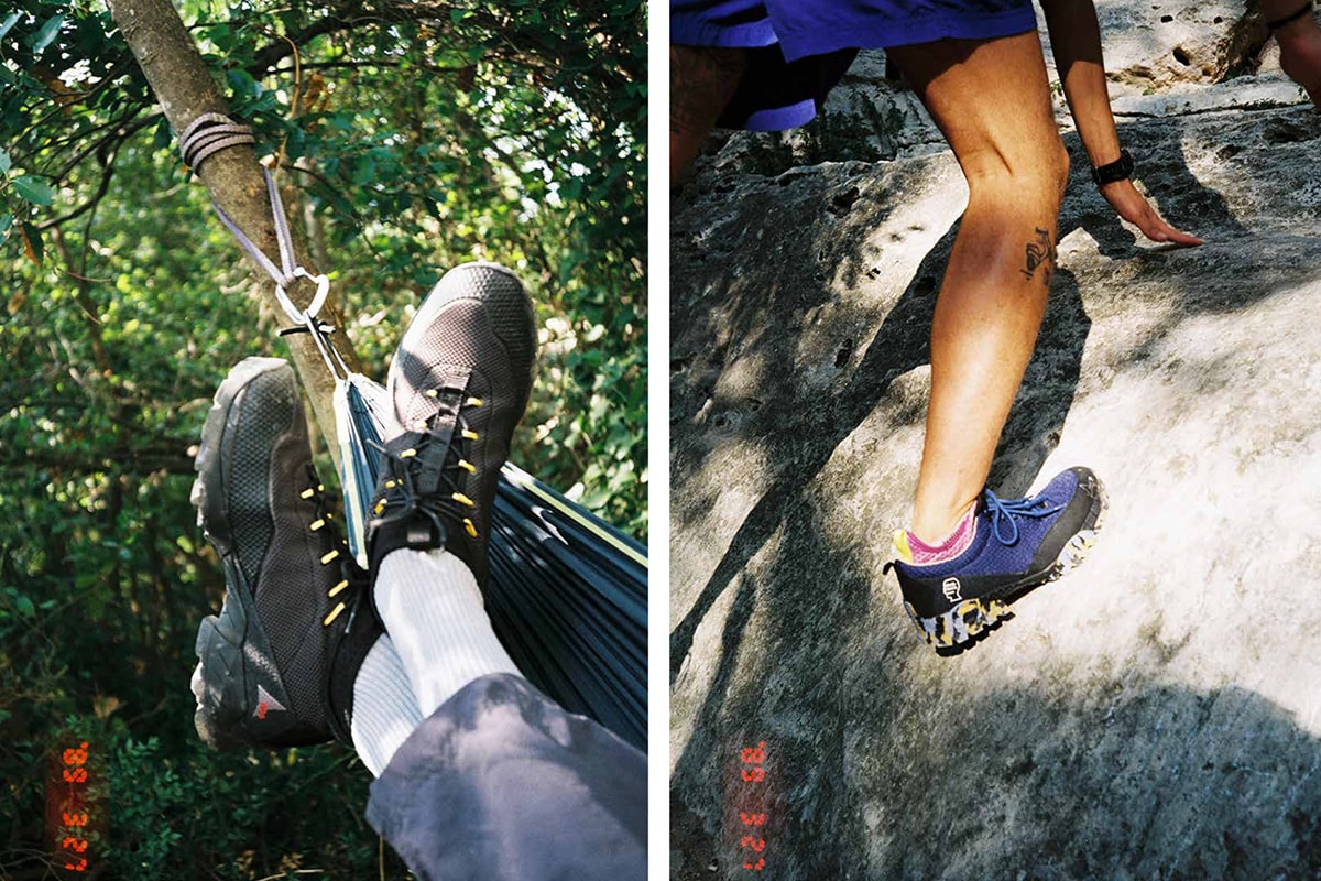Brain Dead ROA Spring Summer 2020 Lookbook collection shoes sneakers runners trainers kicks hiking trekking mountaineering functional utilitarian performance athletic trek kyle ng