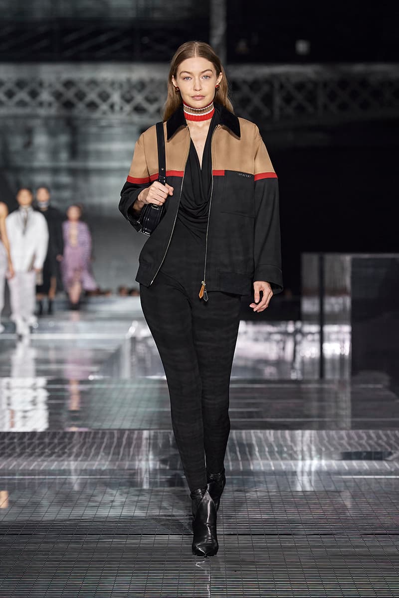 Burberry "Memories" Fall/Winter 2020 London Fashion Week Runway Show Riccardo Tisci Looks Kensington Olympia Fashion House Heritage British Tailoring Coats Katia and Marielle Labèque producer Arca Performance