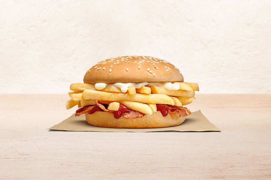 Burger King Chip Butty Chip Butty with Bacon Release Info New Zealand 