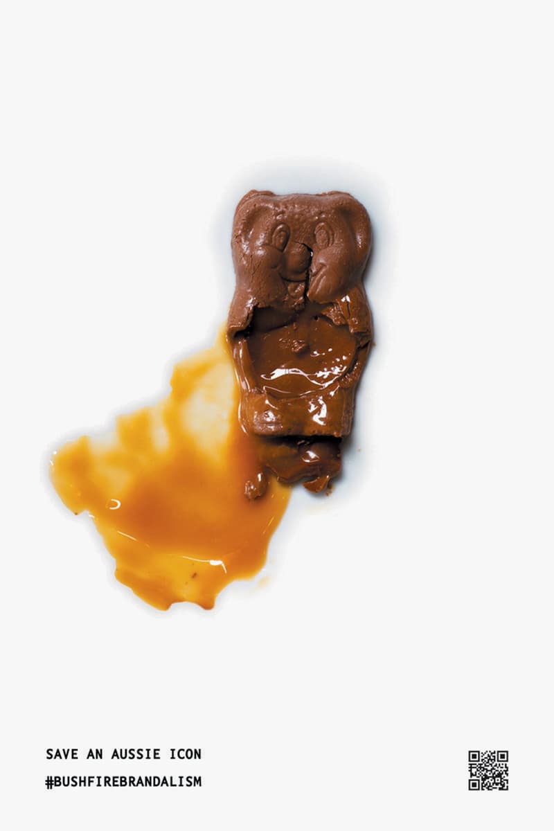 Bushfire Brandalism Advertising Art Campaign Australian Wildfires Posters Designs Bushfires Advertising Koalas