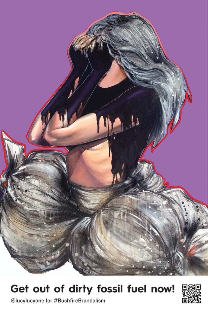 Bushfire Brandalism Advertising Art Campaign Australian Wildfires Posters Designs Bushfires Advertising Koalas