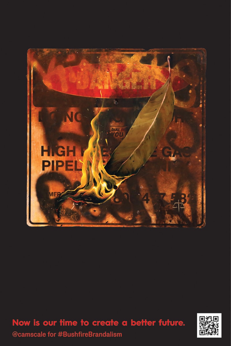 Bushfire Brandalism Advertising Art Campaign Australian Wildfires Posters Designs Bushfires Advertising Koalas 