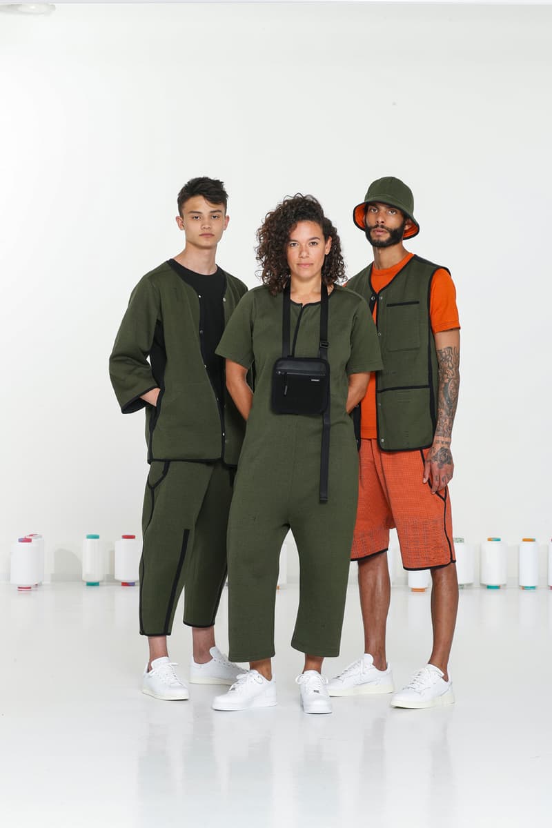 BYBORRE SS20 TDK Edition Collection Lookbook spring summer 2020 merino woolmark company weave knitwear coolmax attachment only 2