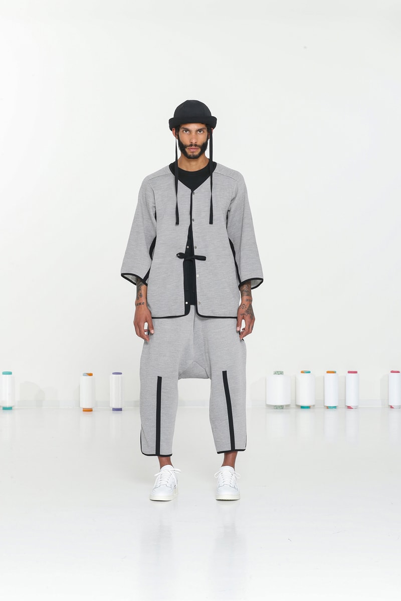 BYBORRE SS20 TDK Edition Collection Lookbook spring summer 2020 merino woolmark company weave knitwear coolmax attachment only 2