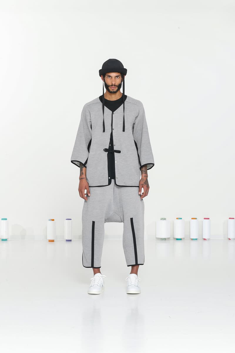 BYBORRE SS20 TDK Edition Collection Lookbook spring summer 2020 merino woolmark company weave knitwear coolmax attachment only 2