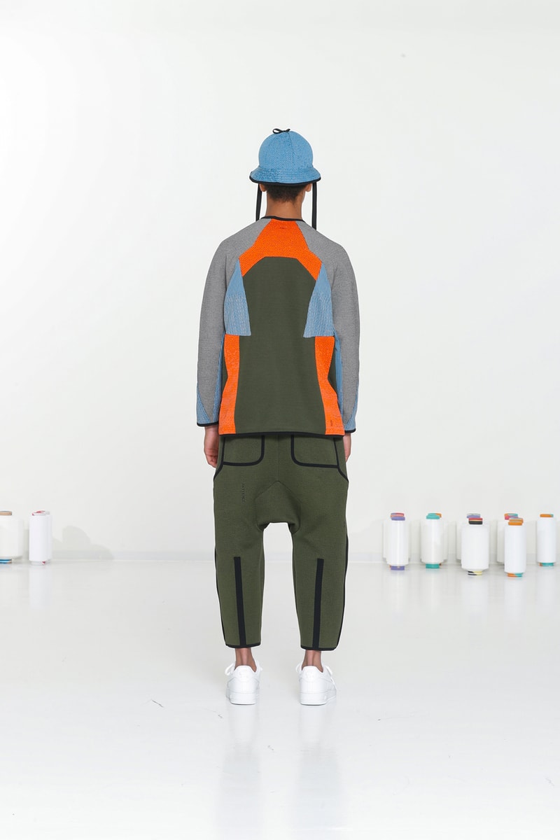 BYBORRE SS20 TDK Edition Collection Lookbook spring summer 2020 merino woolmark company weave knitwear coolmax attachment only 2