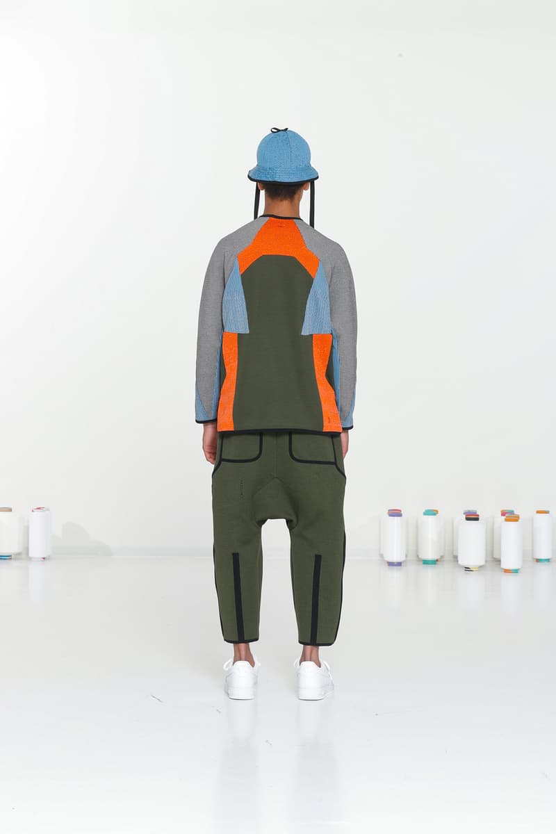 BYBORRE SS20 TDK Edition Collection Lookbook spring summer 2020 merino woolmark company weave knitwear coolmax attachment only 2