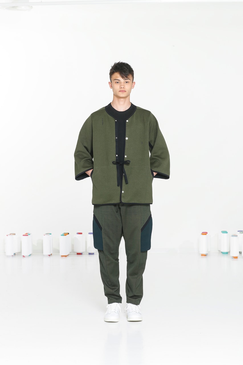 BYBORRE SS20 TDK Edition Collection Lookbook spring summer 2020 merino woolmark company weave knitwear coolmax attachment only 2