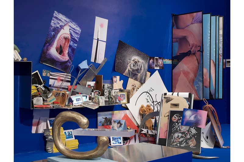 Camille Henrot "Play Your Part" Exhibition National Gallery of Victoria Telephone Sculptures 'Grosse Fatigue' Film 'The Pale Fox' Installation