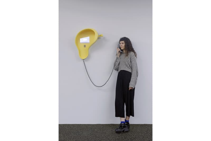 Camille Henrot "Play Your Part" Exhibition National Gallery of Victoria Telephone Sculptures 'Grosse Fatigue' Film 'The Pale Fox' Installation